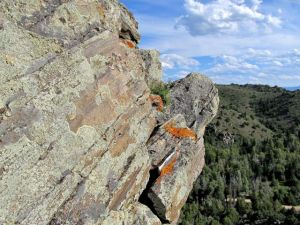 Brush Creek Ranch with clouds