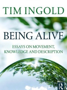 book cover of Being alive by Tim Ingold