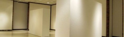 gallery view of empty Spurgeon Art Gallery